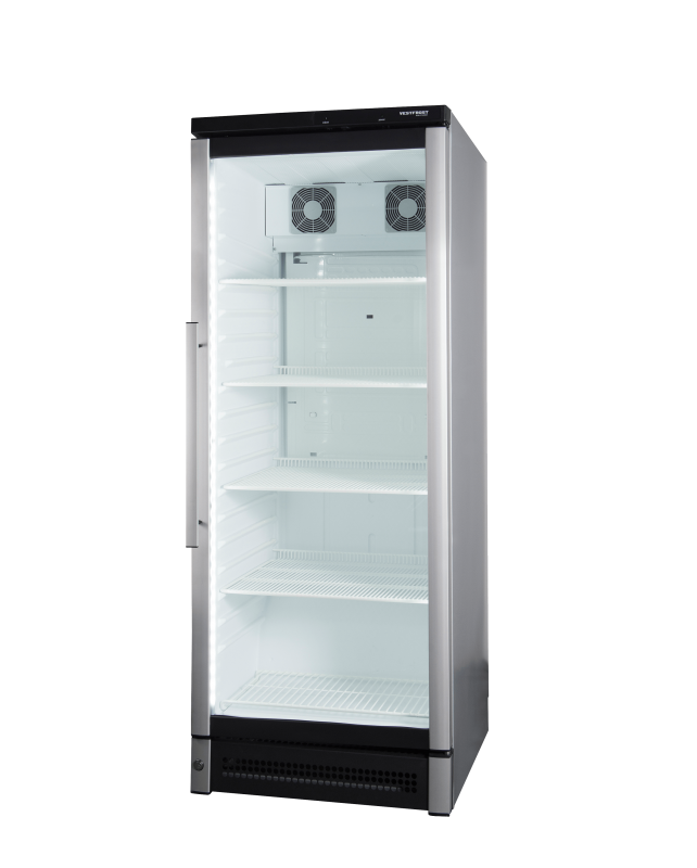 Vestfrost M 150 Glass Single Door Upright Fridge, 306 Litres