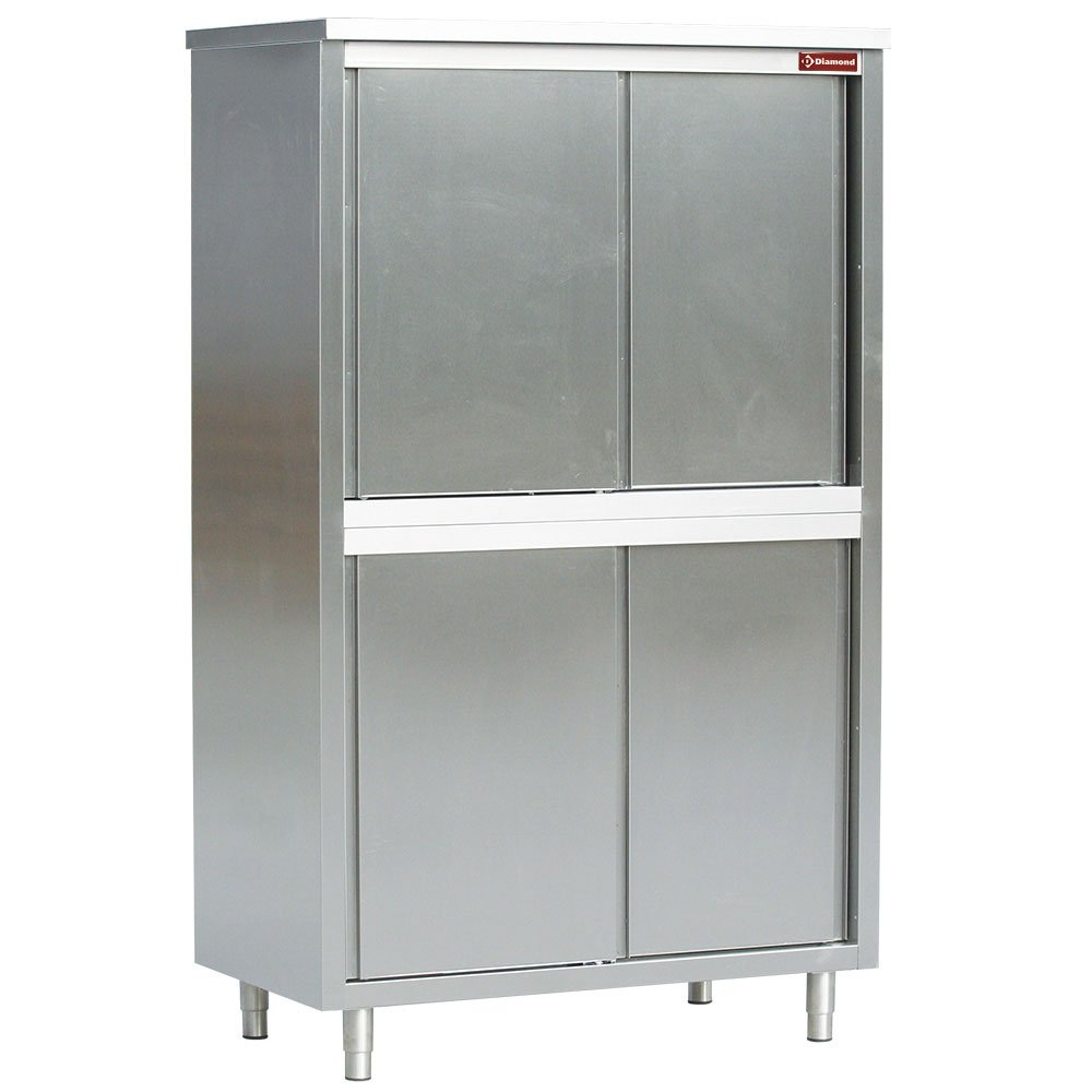 Diamond AR206V1/B High Cupboard, Sliding Doors