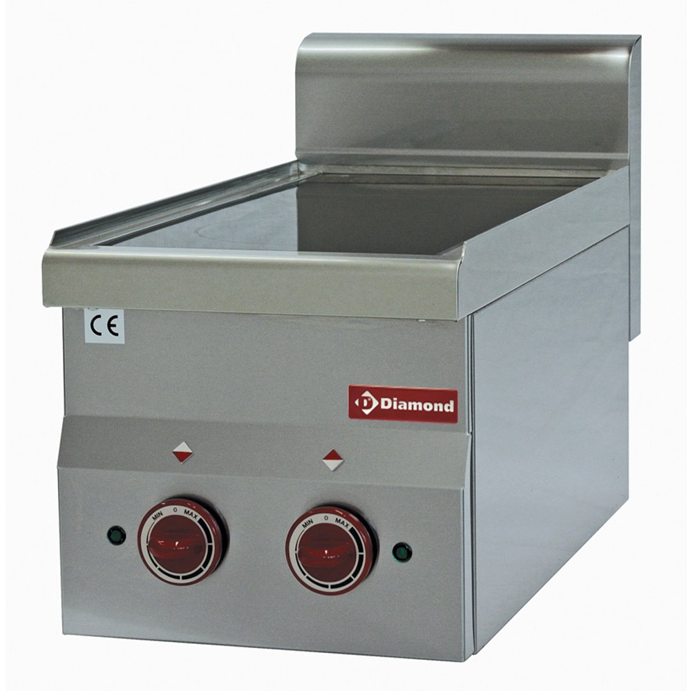 Diamond E60/2VC3T Vitroceramic Electric 2 Induction Hob Cooker, 3.6kW