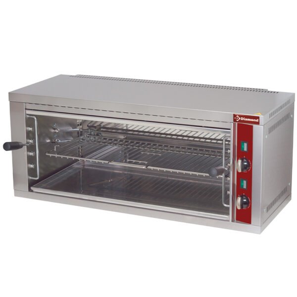Diamond ST70A/D-N Electric Salamander Grill with Adjustable Grid, 4.4kW