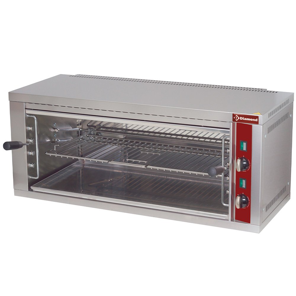 Diamond ST70A/D-N Electric Salamander Grill with Adjustable Grid, 4.4kW