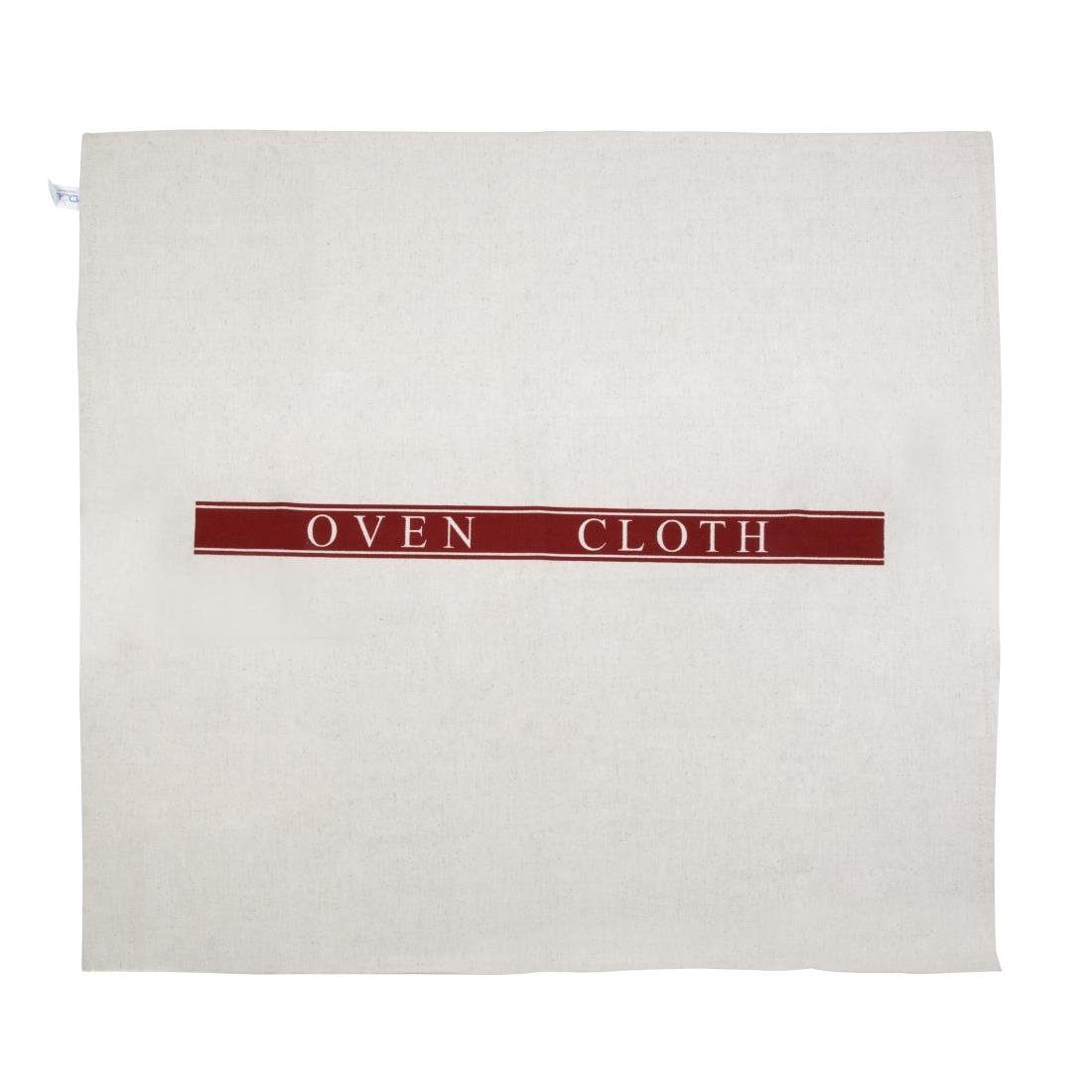 Vogue Hotel Oven Cloth Red