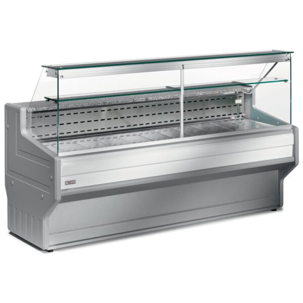 Diamond WR-CVD1-15 Stainless Steel Refrigerated Serveover Counter with Understorage, 1500mm