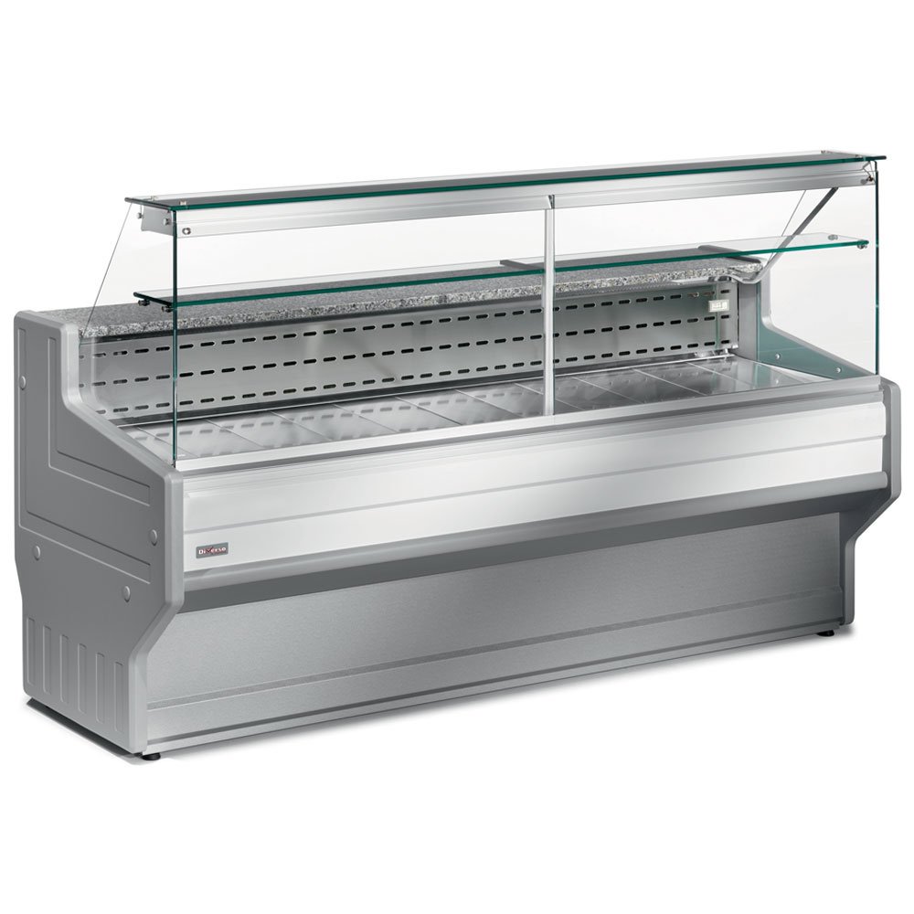 Diamond WR-CVD1-15 Stainless Steel Refrigerated Serveover Counter with Understorage, 1500mm