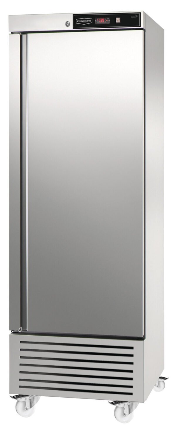 Sterling Pro Green SPI600R Single Door Right Hinged Upright Fridge, 600 Litres
