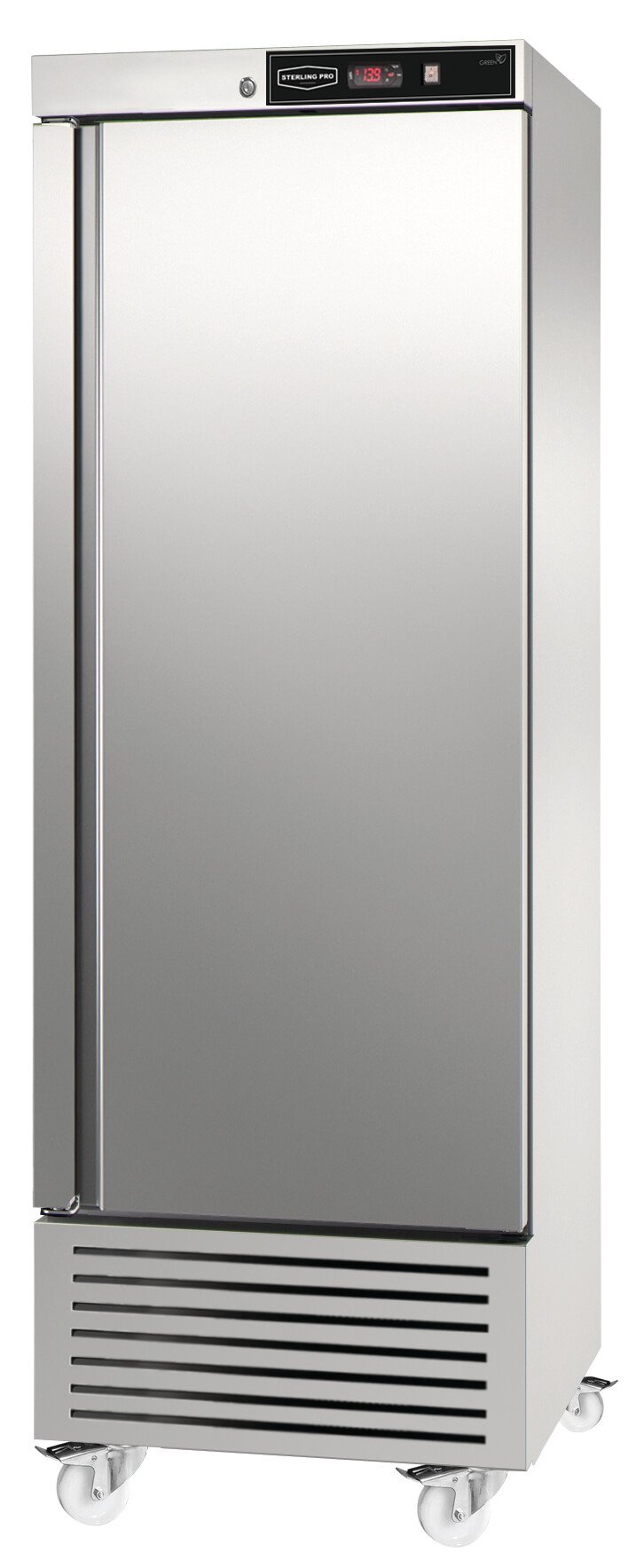 Sterling Pro Green SPI600R Single Door Right Hinged Upright Fridge, 600 Litres