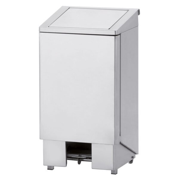 Diamond PPX-120 Stainless Steel Bin With Pedal, Lid With Actuator, 120 Liters