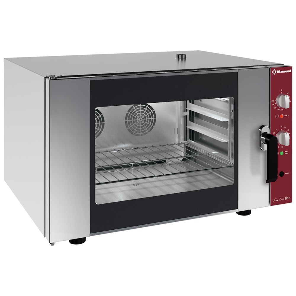 Diamond CGE11-M-230/1- Electric Convection Oven with Manual Humidifier, 3.6kW