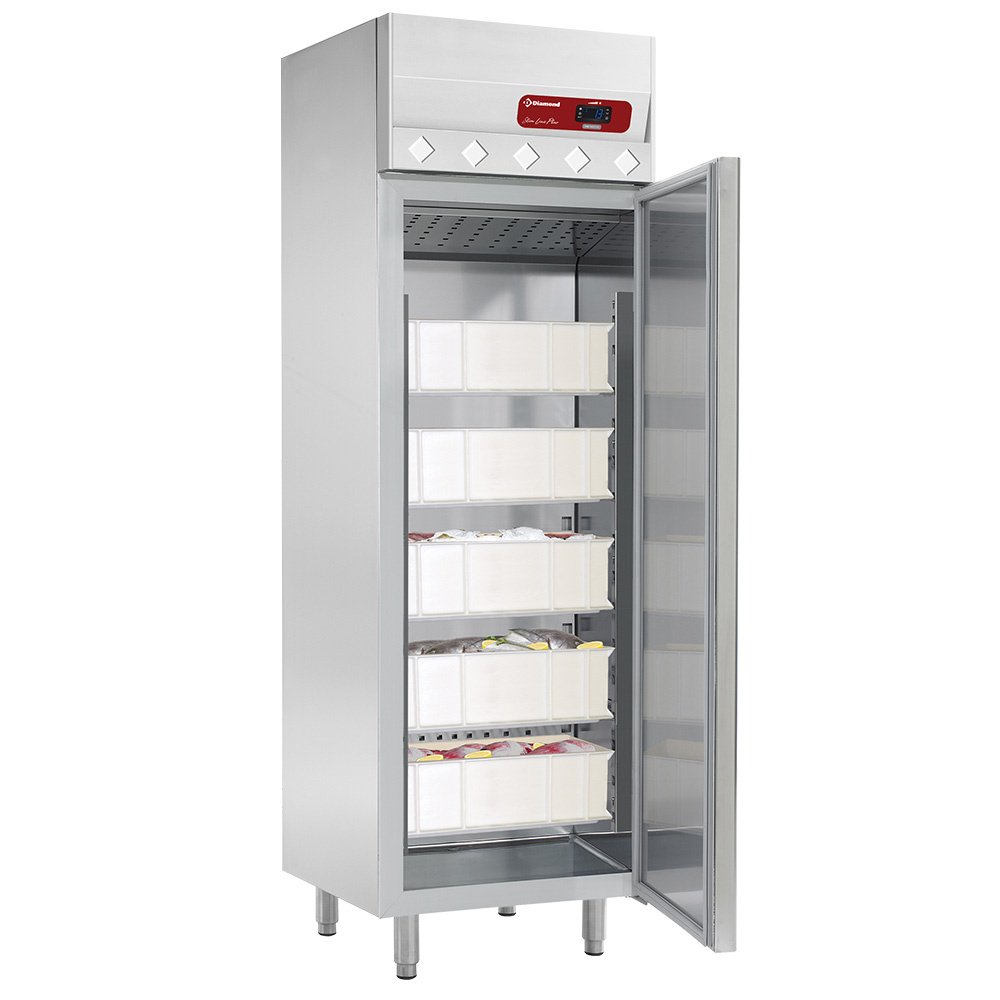 Diamond IDS40-R6 Single Door Fish Storage Cabinet, 400 Litres
