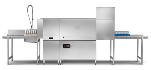 DC DCX500A Rack Conveyor Range 500mm Basket Passthrough Commercial Dishwasher - 18 Plates
