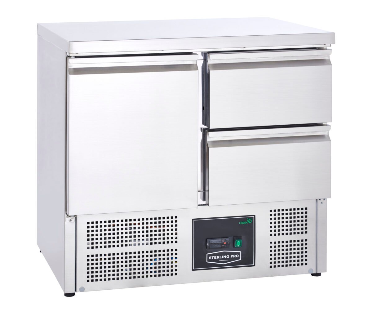 Sterling Pro Cobus SPU201-2D Undermounted Fridge Counter 2 Drawers 1 Door, 230 Litres
