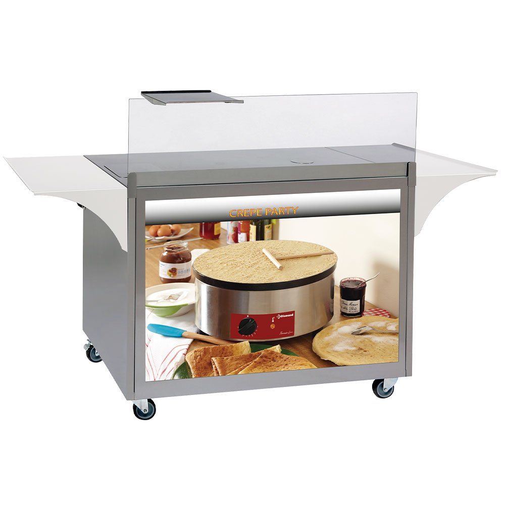Diamond BRET/MRX Stainless Steel Pancakes Cabinet, On Wheels