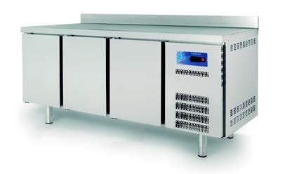 Coreco TSR-200-S 3 Door Preparation Counter Fridge, 380 Litres