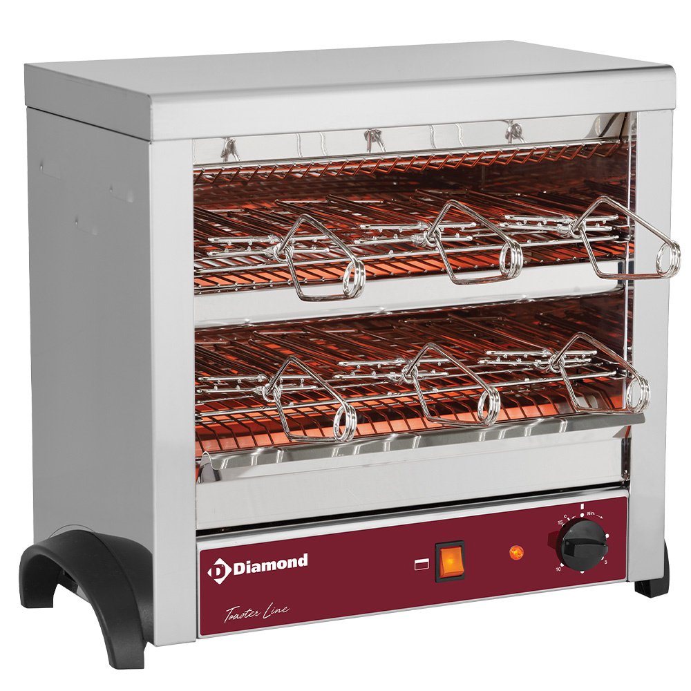 Diamond M6-TOSTI/N 6 Tongs Quartz Toaster