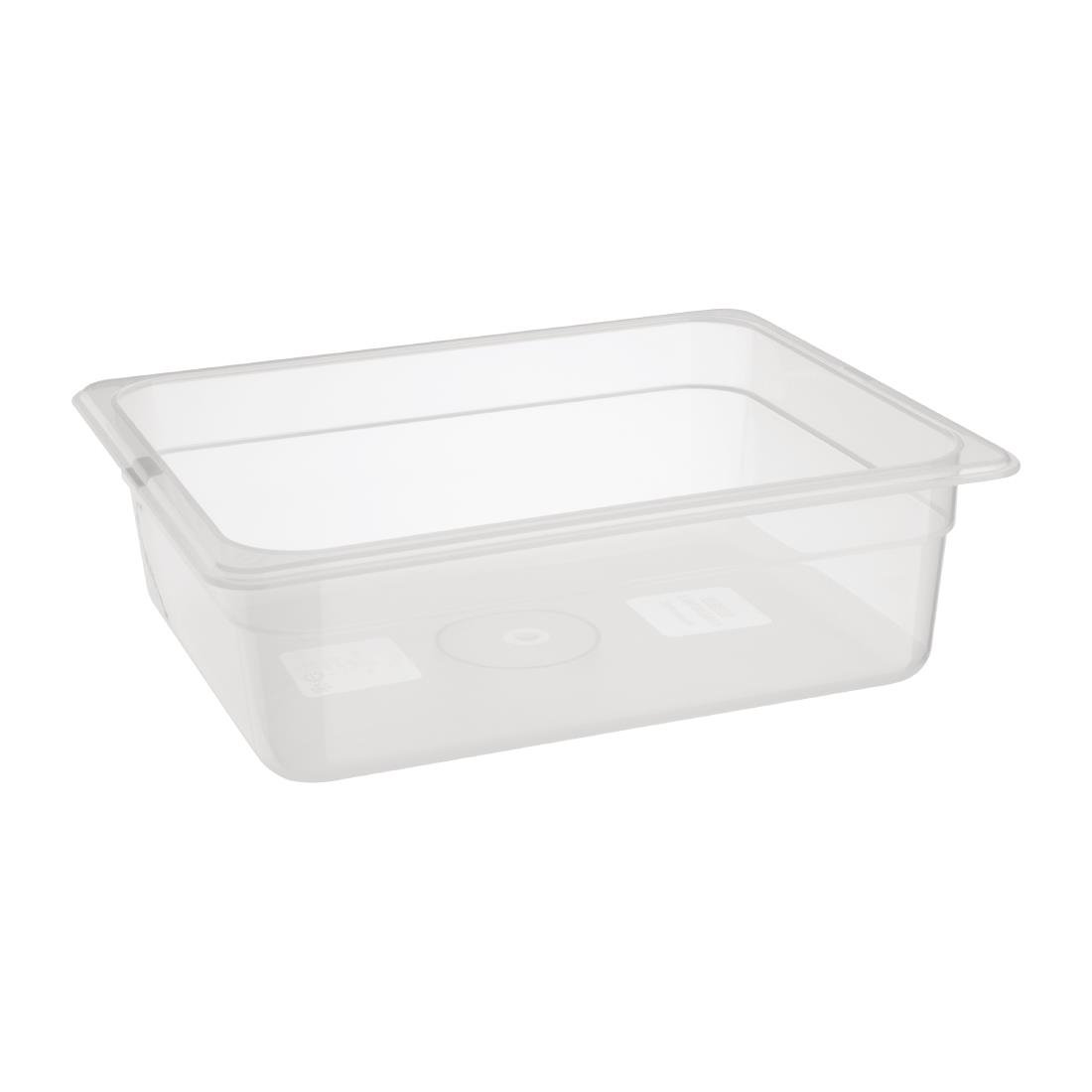 Nisbets Essentials Polypropylene 1/2 Gastronorm 100mm
