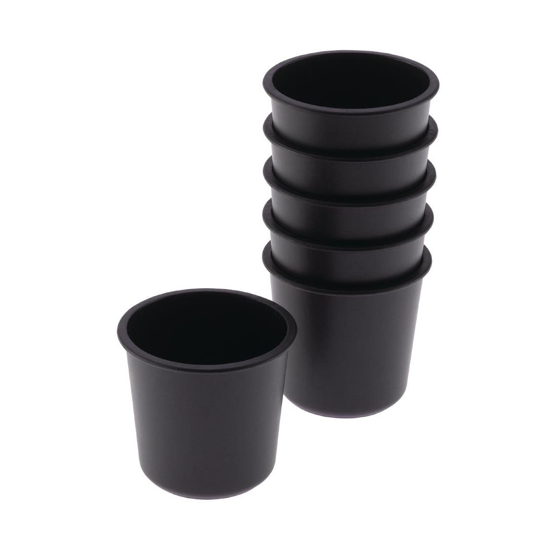 Matfer Bourgeat Exoglass Dariole Mould 55mm (6 Pack)