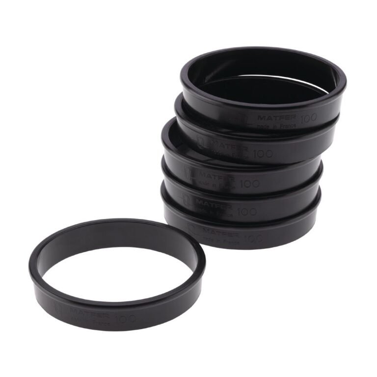 Matfer Bourgeat Exoglass Tart Ring 100mm (6 Pack)
