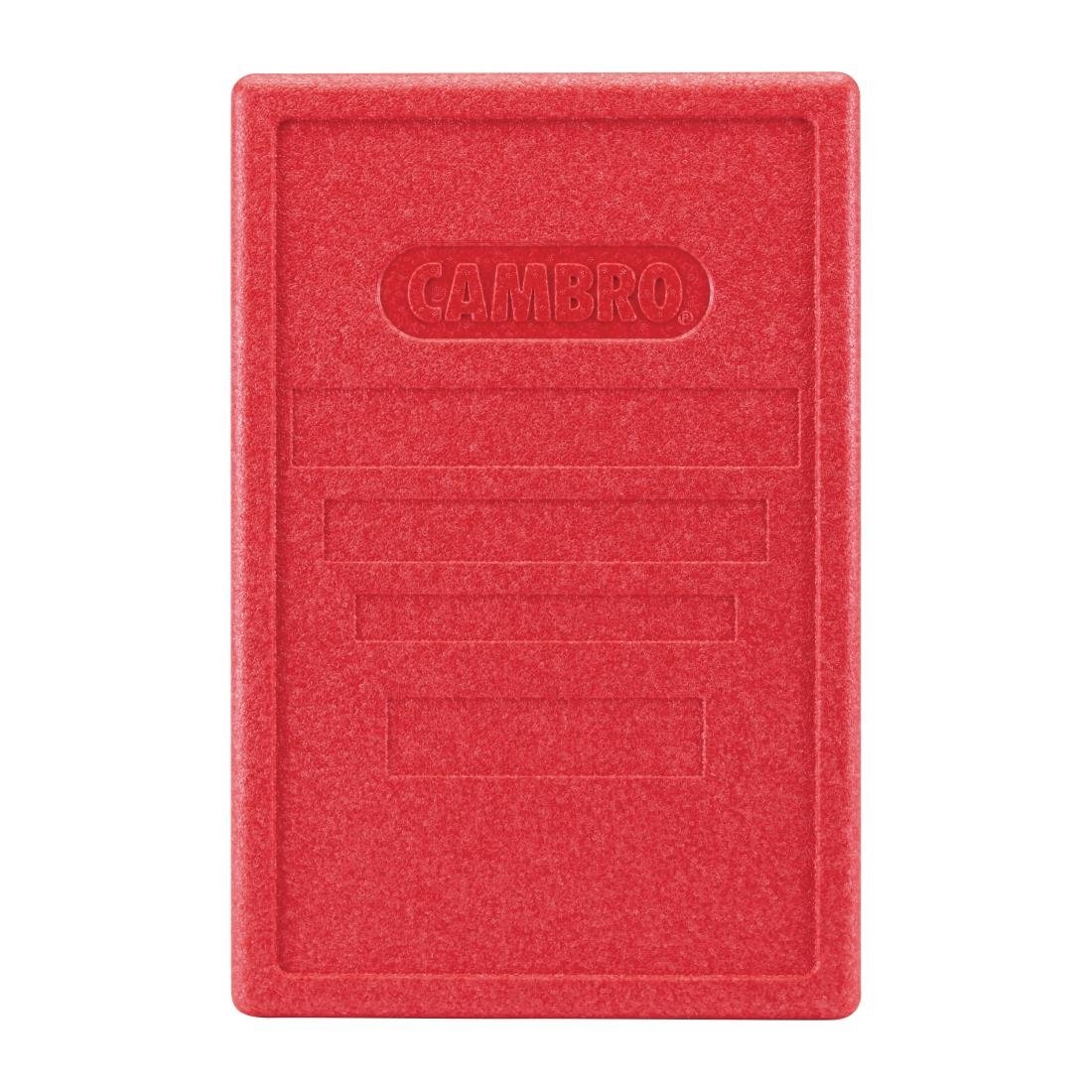 Cambro Lid for Insulated Food Pan Carrier Red