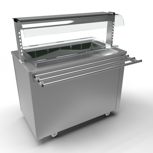 Moffat Versicarte Pro VC3RWLGTR Refrigerated Well with Open Front Gantry & Tray Rail Package