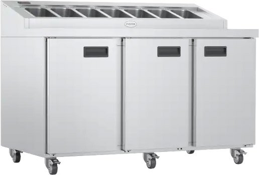 Foster FPS1/3HR-101/15-113 3 Door Gastronorm Storage Refrigerated Preparation Counter, 420 Litres