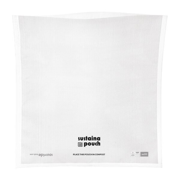 Sous Vide Compostable Vacuum Pouches - 250x250mm 80mU (200 Pack)
