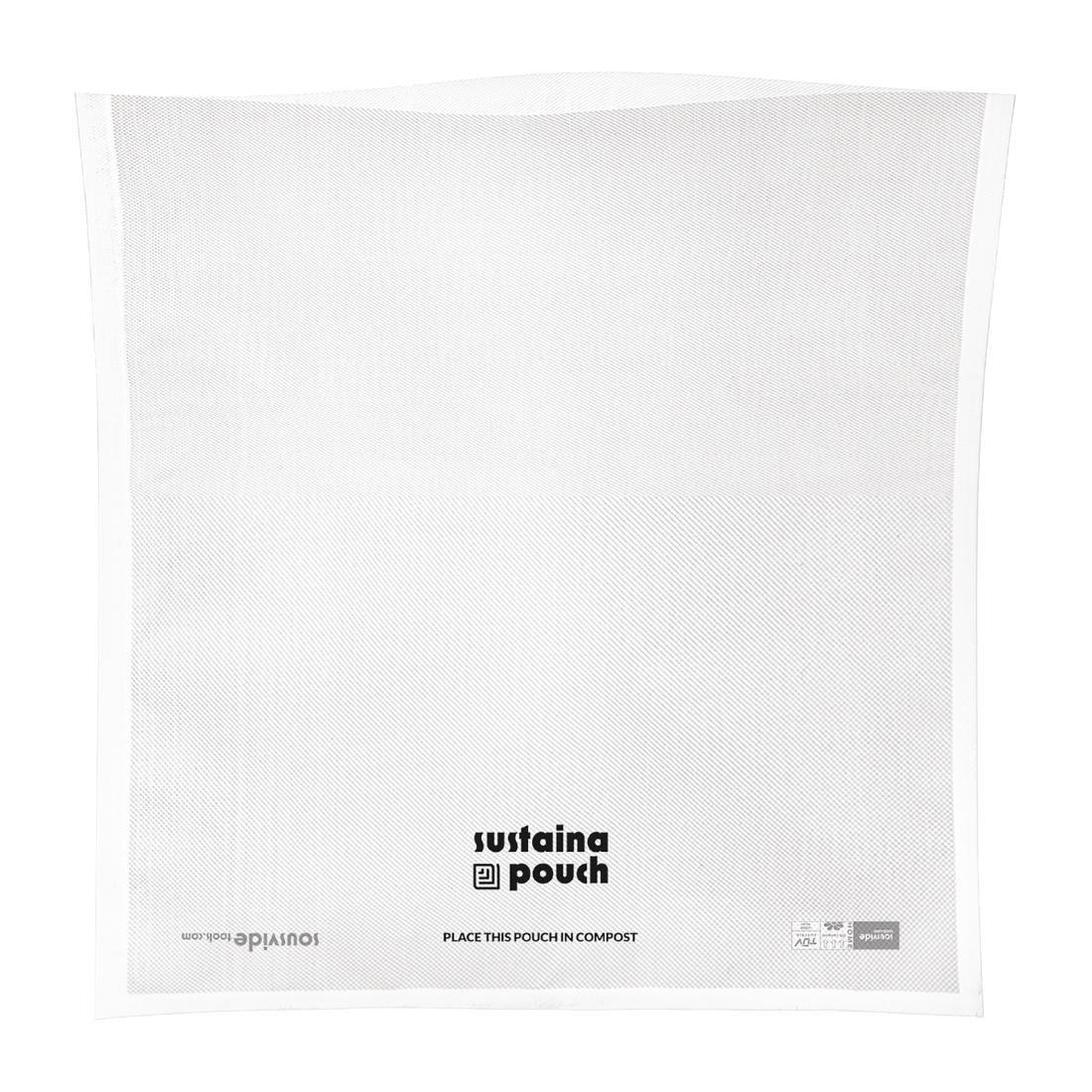 Sous Vide Compostable Vacuum Pouches - 250x250mm 80mU (200 Pack)