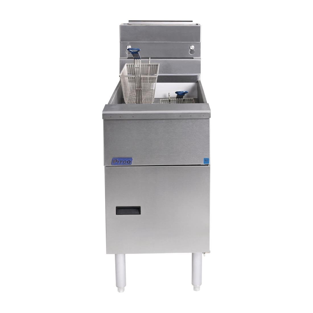 Pitco Solstice Free Standing Natural Gas Fryer SG14S