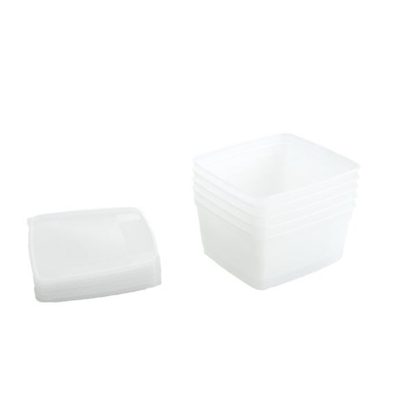 Matfer Bourgeat Soft Modulus Flexible Food Storage Container Box 2Ltr (6 Pack)