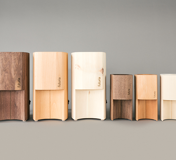 Werkstück electric grain flaker E1 - swiss-pine - view 2
