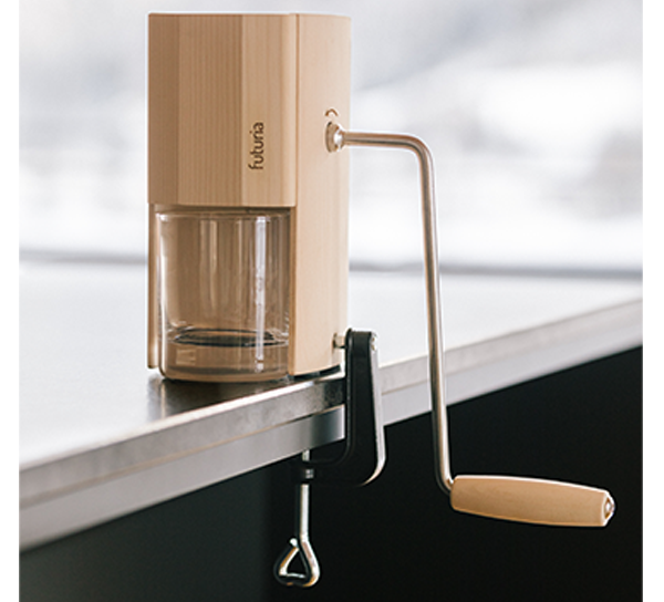 Werkstuck Futuria M1 – hand operated grain flaker - beech - view 5