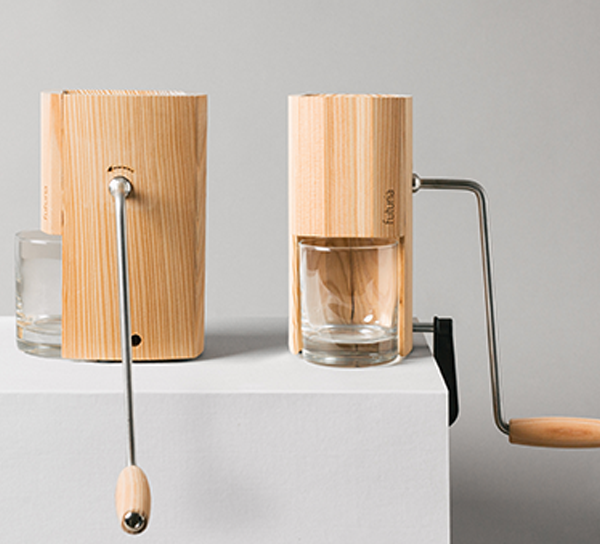 Werkstuck Futuria M1 – hand operated grain flaker - beech - view 3