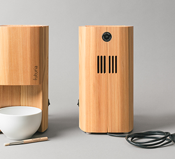 Werkstück electric grain flaker E1 - swiss-pine - view 3