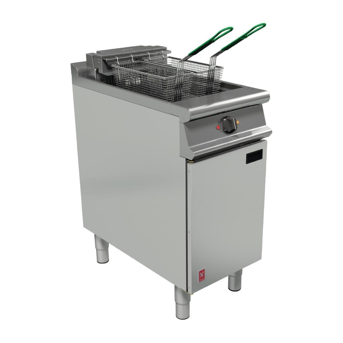Falcon Dominator Plus Free Standing Electric Filtration Fryer on Feet with Fryer Angel E3840FX