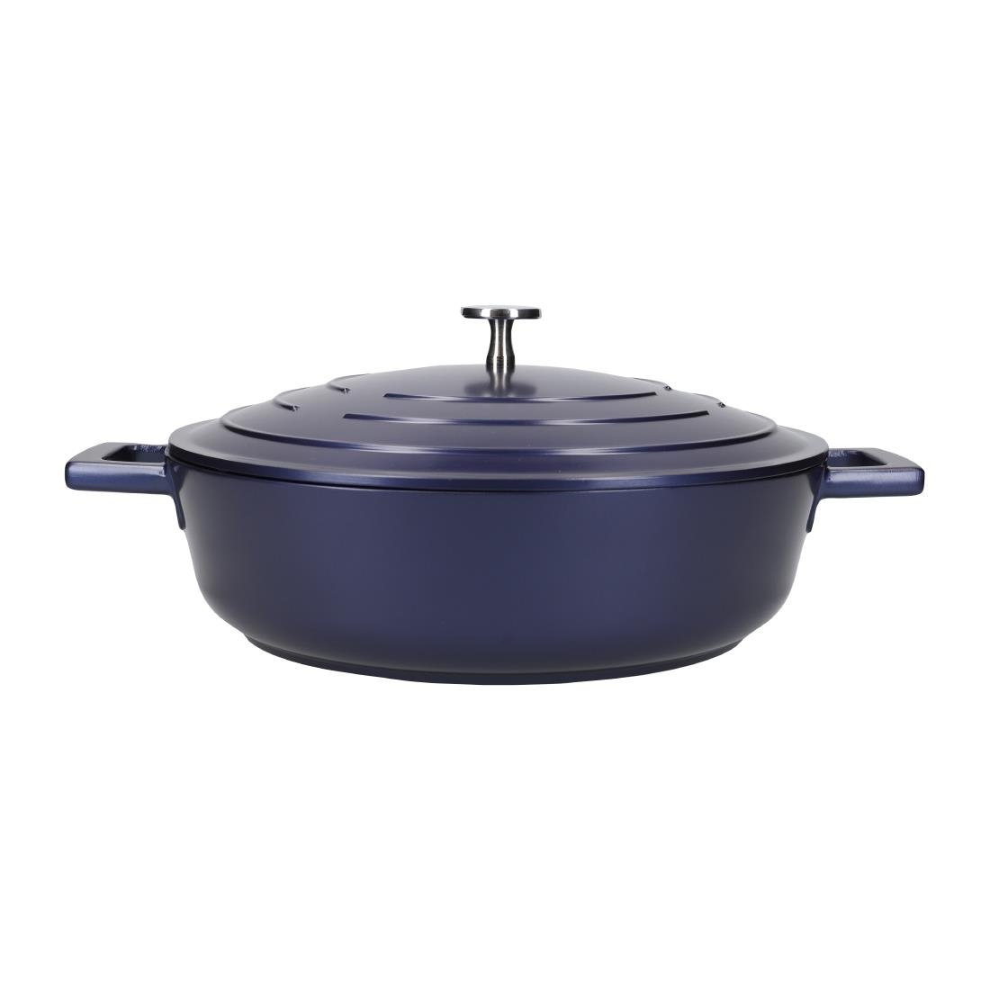 Masterclass Shallow Casserole Dish Blue 6Ltr