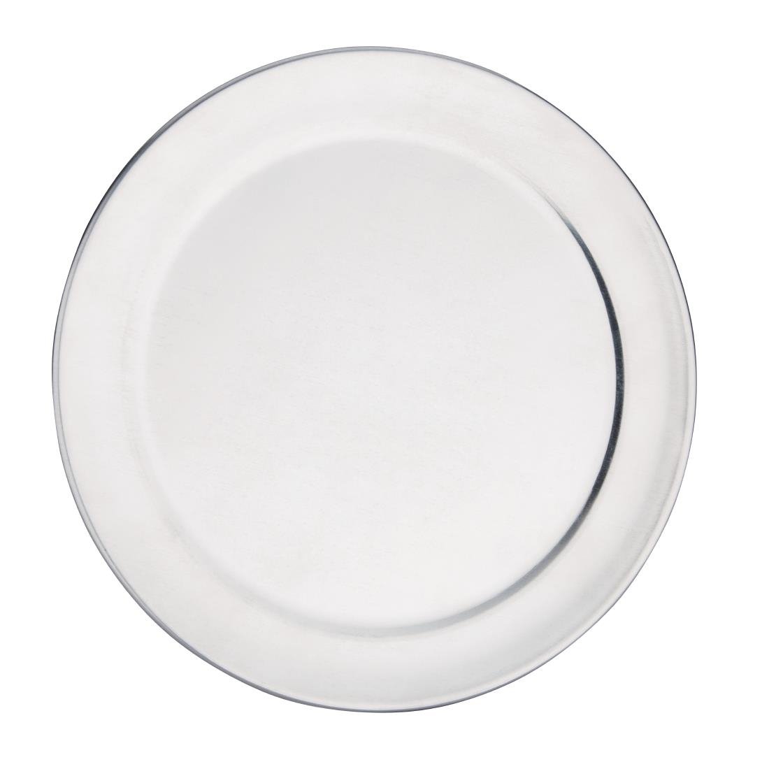 Vogue Aluminium Pizza Tray Wide Rim 10"