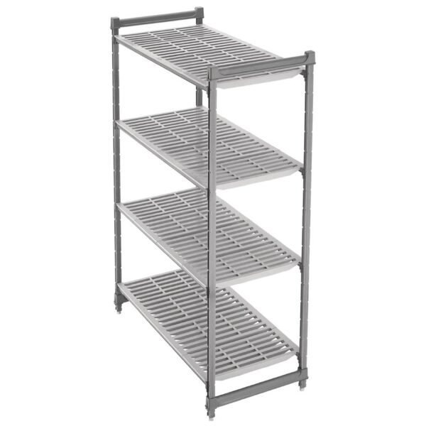 Cambro Camshelving Basics Plus 4 Tier Shelving Starter Unit 1830 x 1220 x 460mm