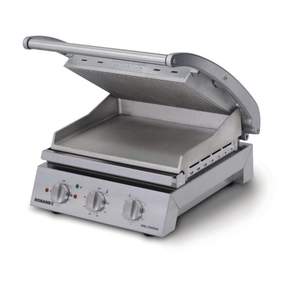 Roband Contact Grill 8 Slice Ribbed Top Plate 2990W GSA810R