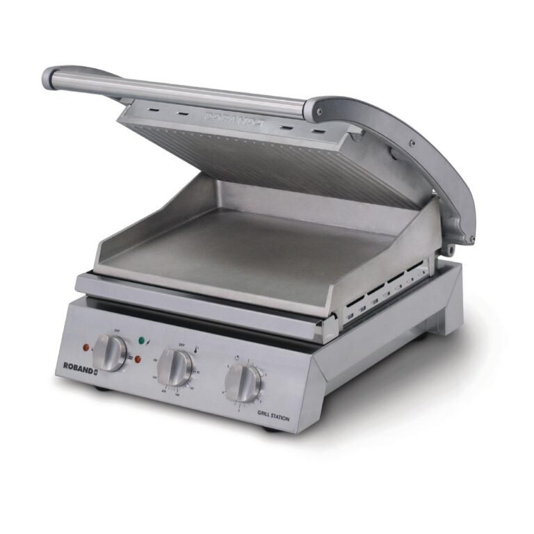 Roband Contact Grill 8 Slice Ribbed Top Plate 2990W GSA810R