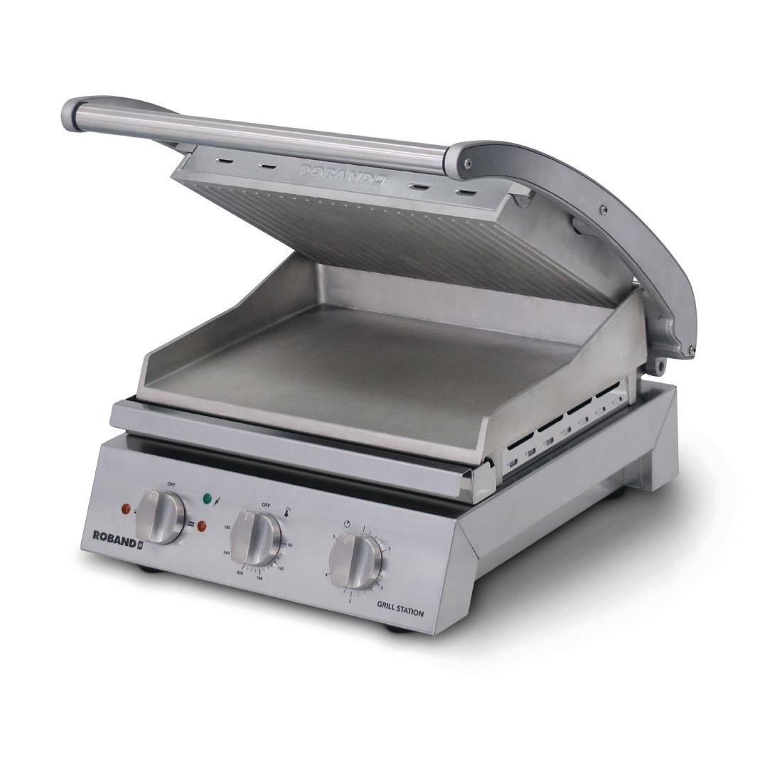 Roband Contact Grill 8 Slice Ribbed Top Plate 2990W GSA810R