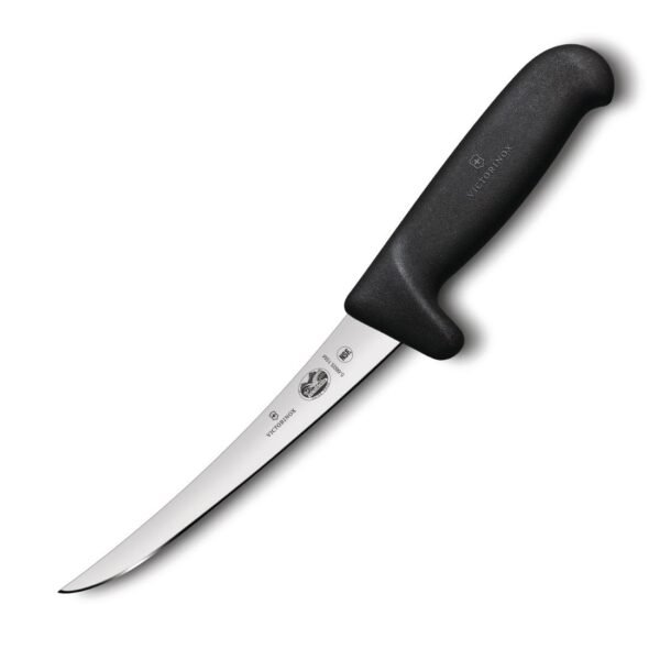Victorinox Fibrox Safety Grip Boning Knife Black 15cm