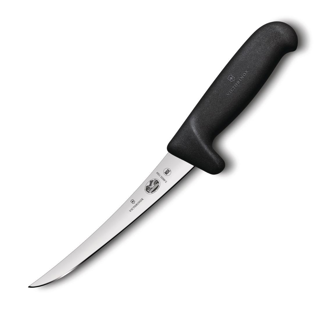Victorinox Fibrox Safety Grip Boning Knife Black 15cm