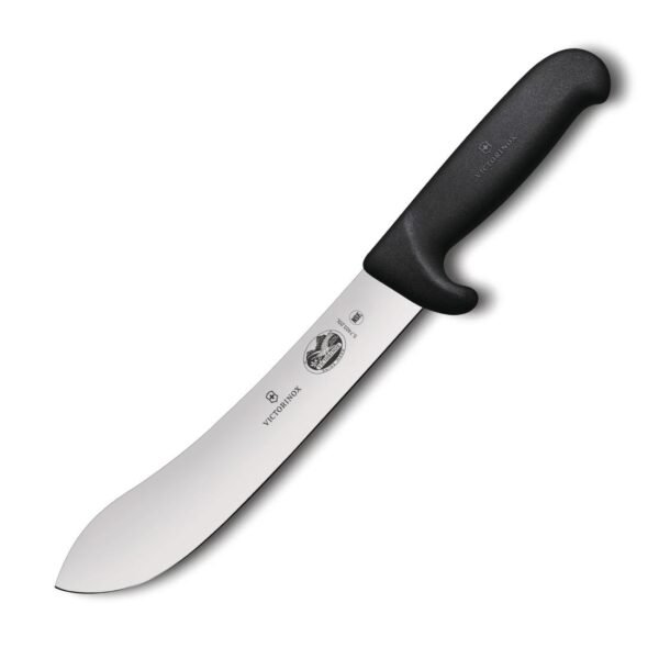 Victorinox Fibrox Safety Grip Butchers Knife Black 20cm
