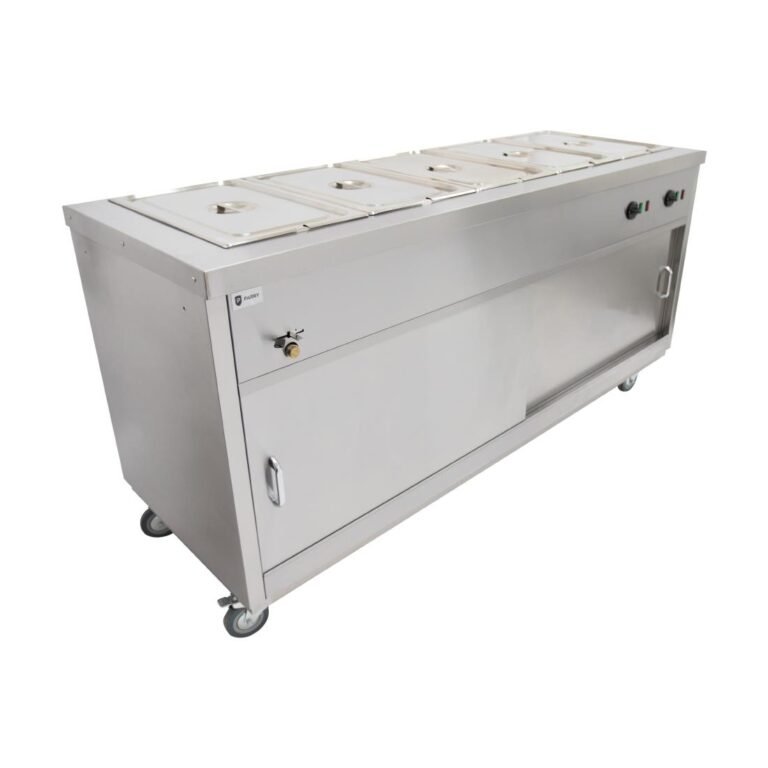 Parry Bain Marie Topped Mobile Hot Cupboard HOT18BM