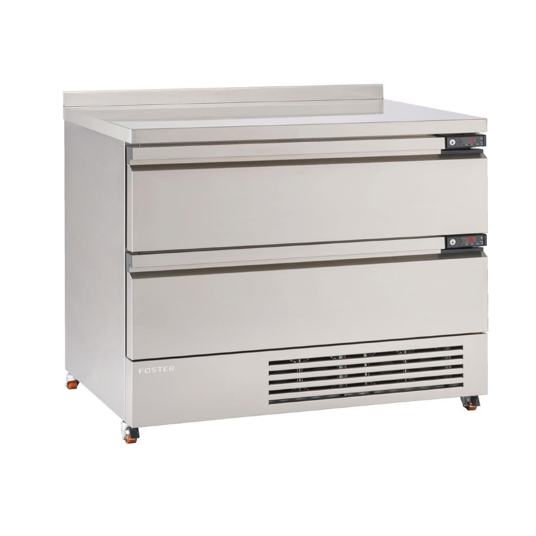 Foster FlexDrawer 2 Drawer Counter Fridge/Freezer with Upstand FFC6-2 35-202