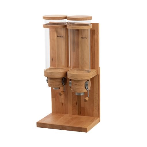 Table stand for glass silo - 2 Glass Silos