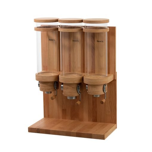Table stand for glass silo - 3 Glass Silos