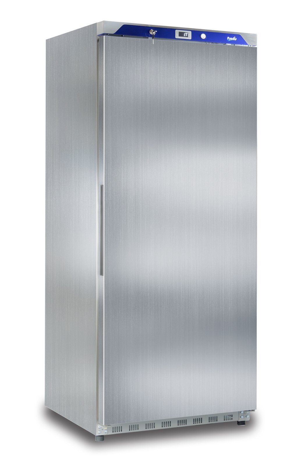 Prodis HC610VFSS Upright 620 Litre Ventilated Frost Free Stainless Steel Freezer