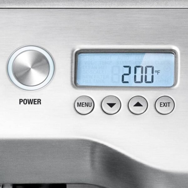 Sage The Dual Boiler Black Truffle Espresso Machine - view 2