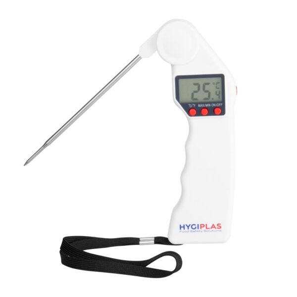 Hygiplas Easytemp Colour Coded White Thermometer