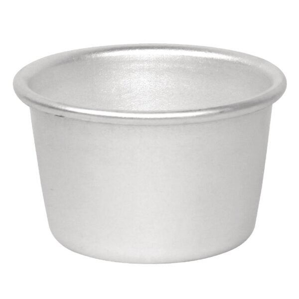 Vogue Aluminium Mini Dariole Mould 85ml (6 Pack)